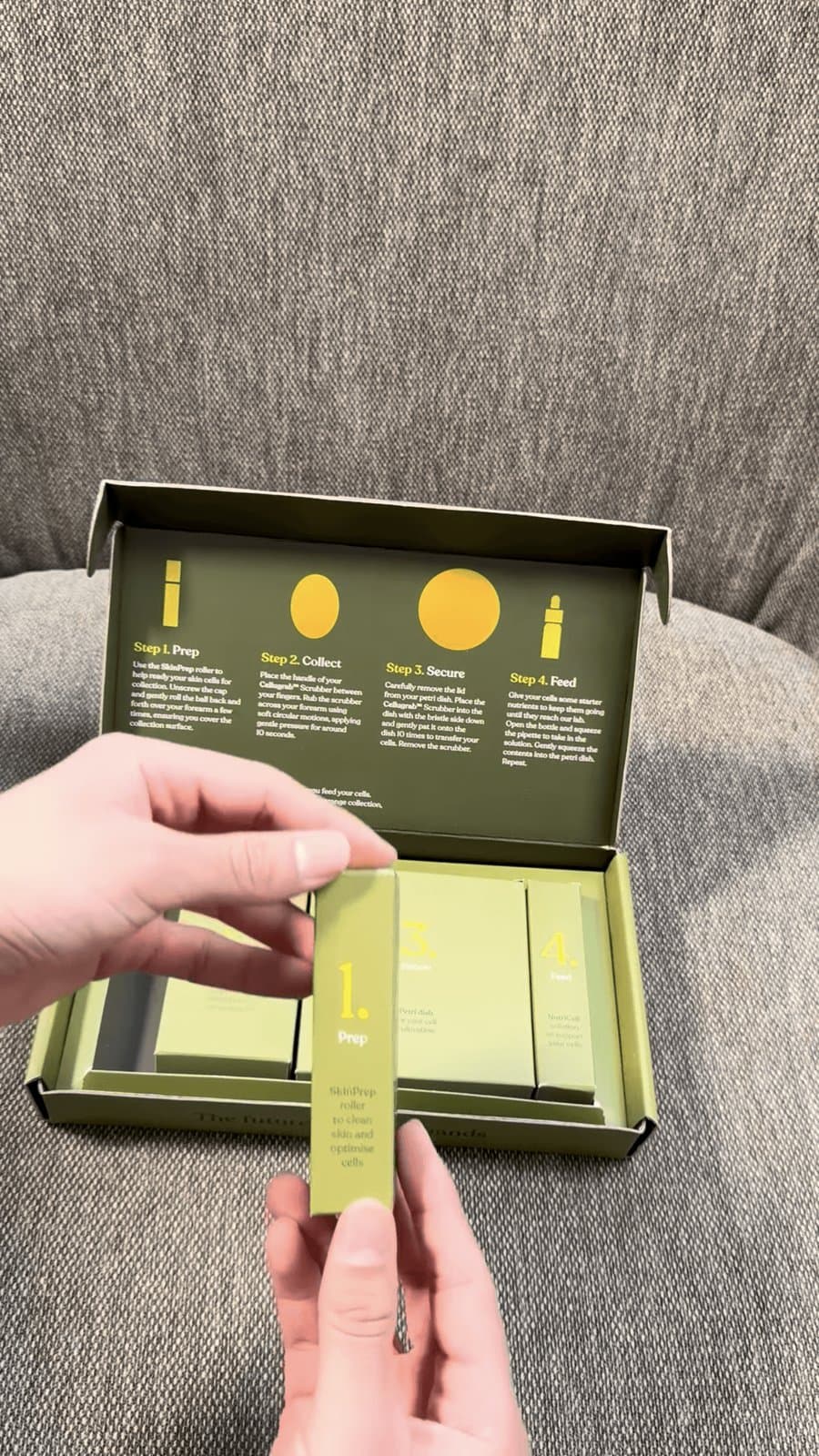 Unboxing the Cell Yourself campaign kit