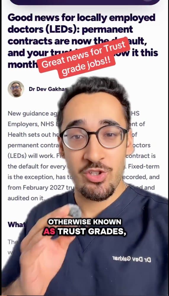 Dr Dev in the video on this update