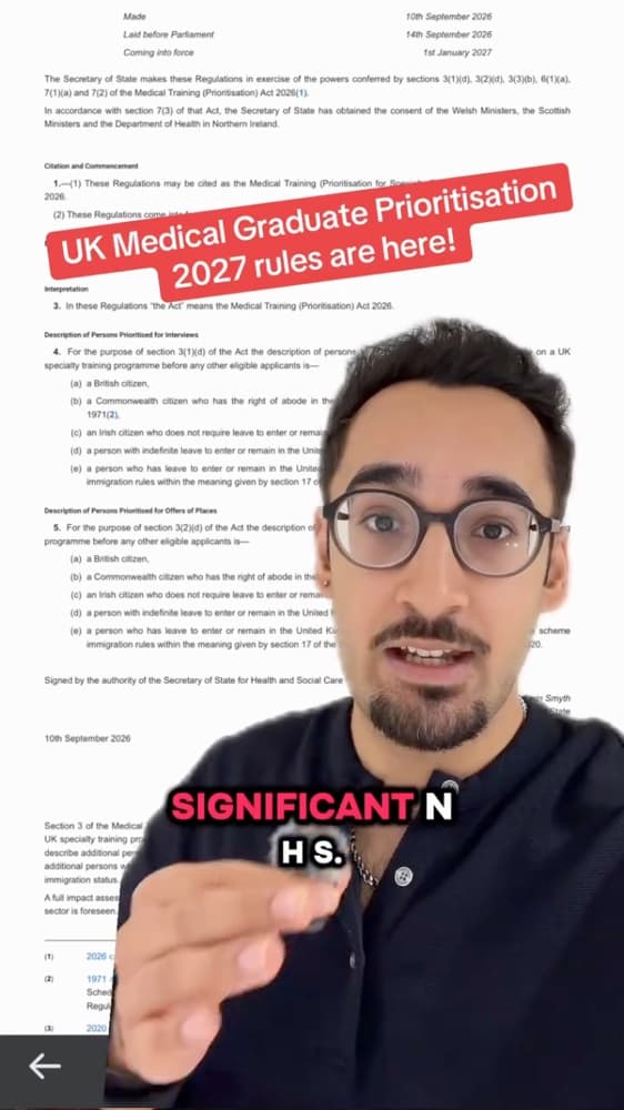 Dr Dev in the video on this update
